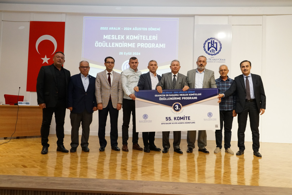 Konya Ticaret Odası’nın Müşterek Meslek Komiteleri ve Eylül Ayı Meclis Toplantısı Gerçekleştirildi.